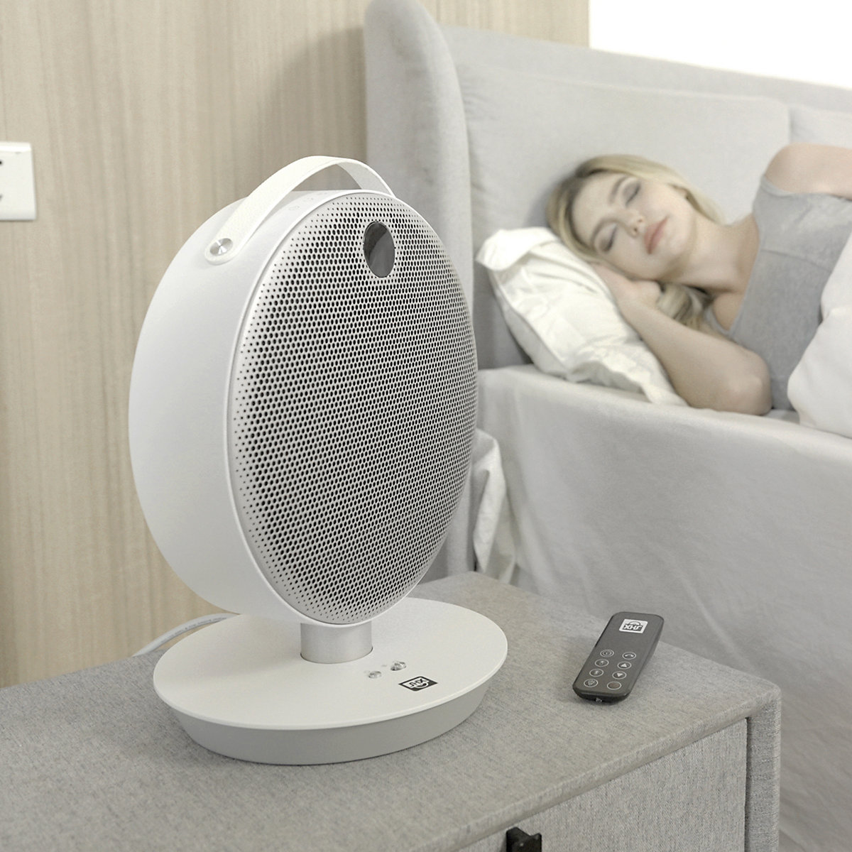 Radiateur soufflant PTC premium avec pied de table (Illustration du produit 4)-3