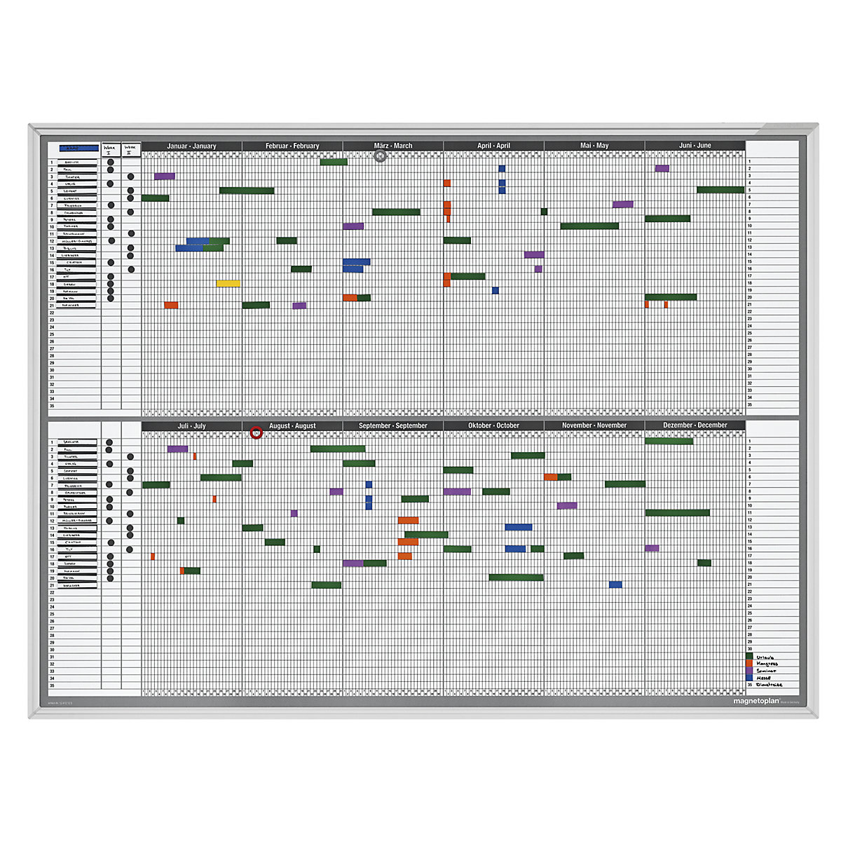 Kit de planning personnel et de projets – magnetoplan (Illustration du produit 4)-3