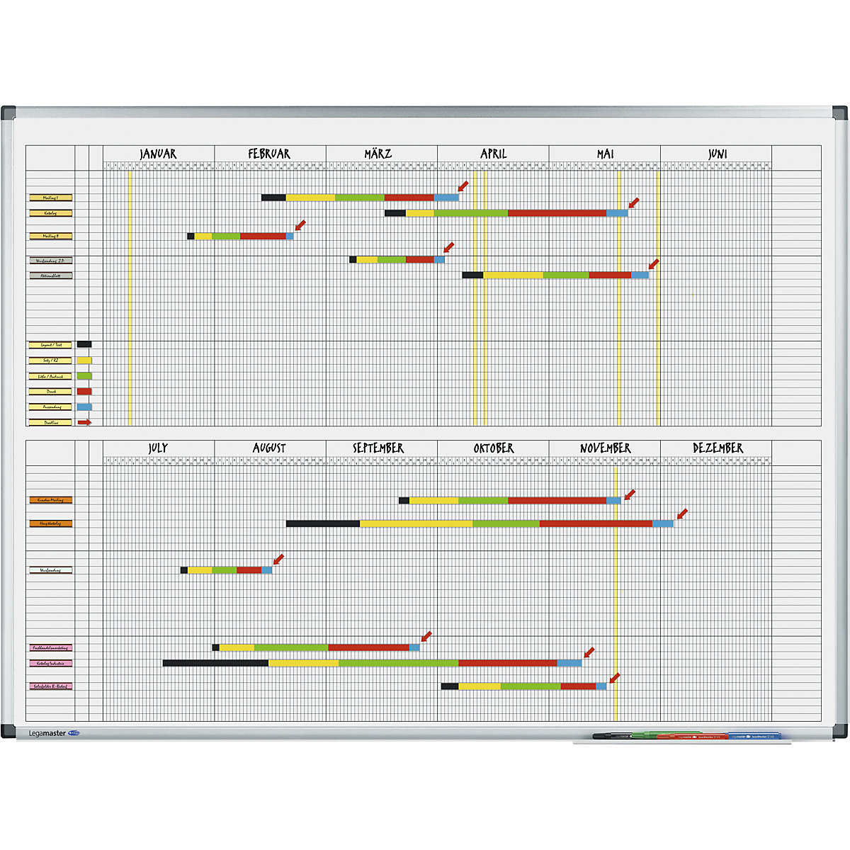 Planning annuel Premium &ndash; Legamaster