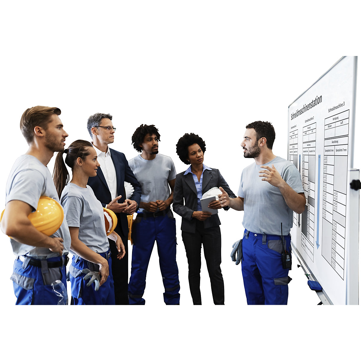 Tableau pivotant mobile à impression personnalisée – eurokraft pro (Illustration du produit 14)-13