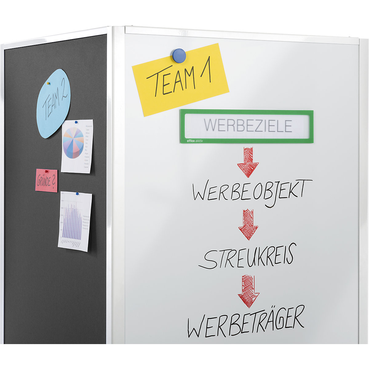 Colonne info mobile – eurokraft basic (Illustration du produit 3)-2