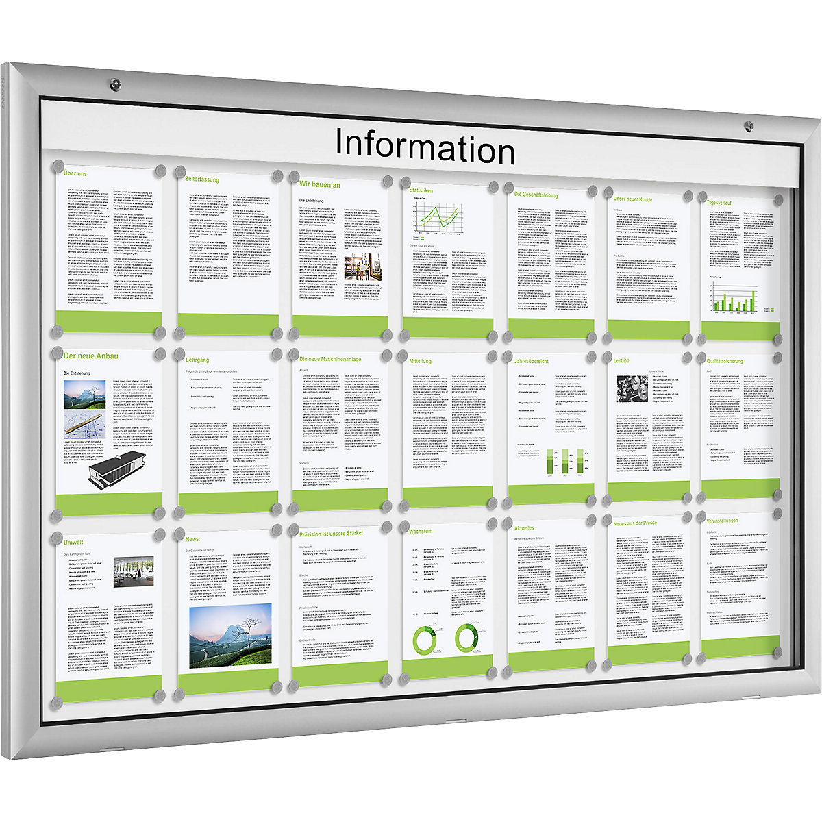 Vitrine d'affichage pour l'intérieur et l'extérieur (Illustration du produit 5)-4