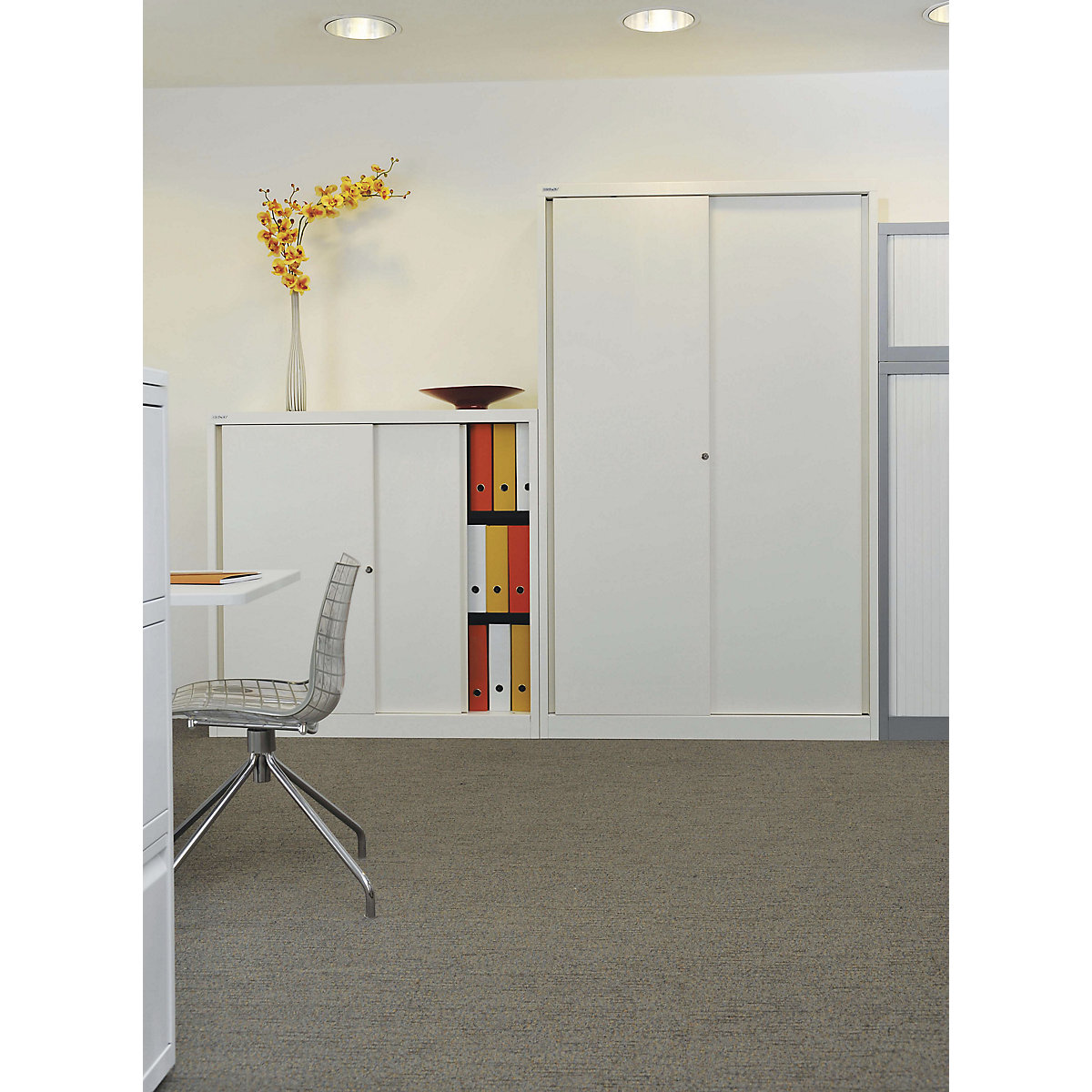 Armoire à portes coulissantes ECO – BISLEY (Illustration du produit 2)-1