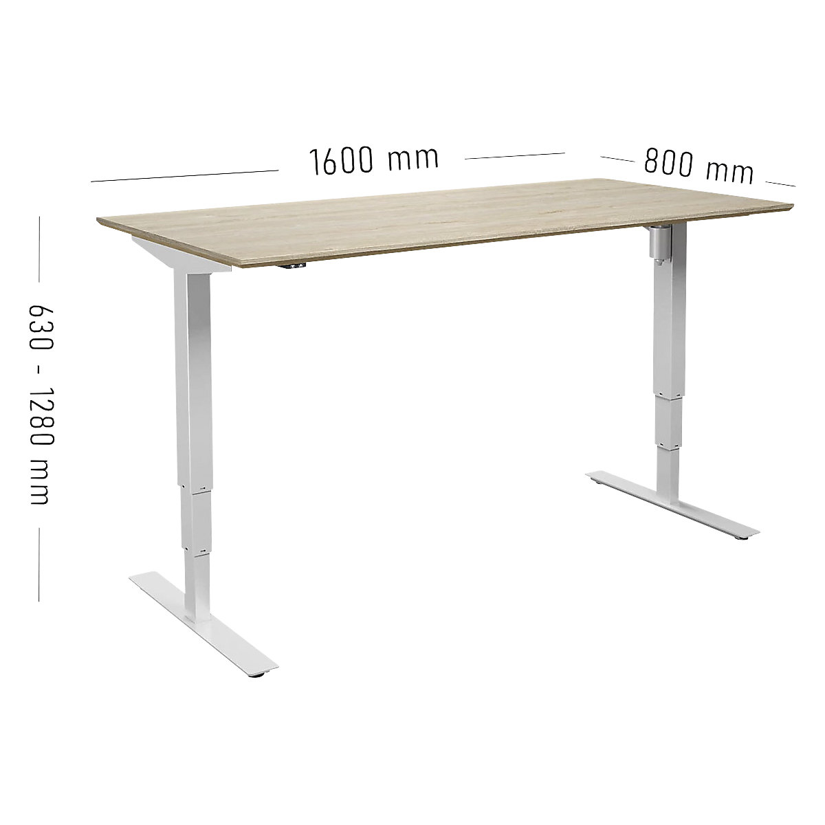 Bureau assis-debout électrique – Atlanta Trend (Illustration du produit 4)-3