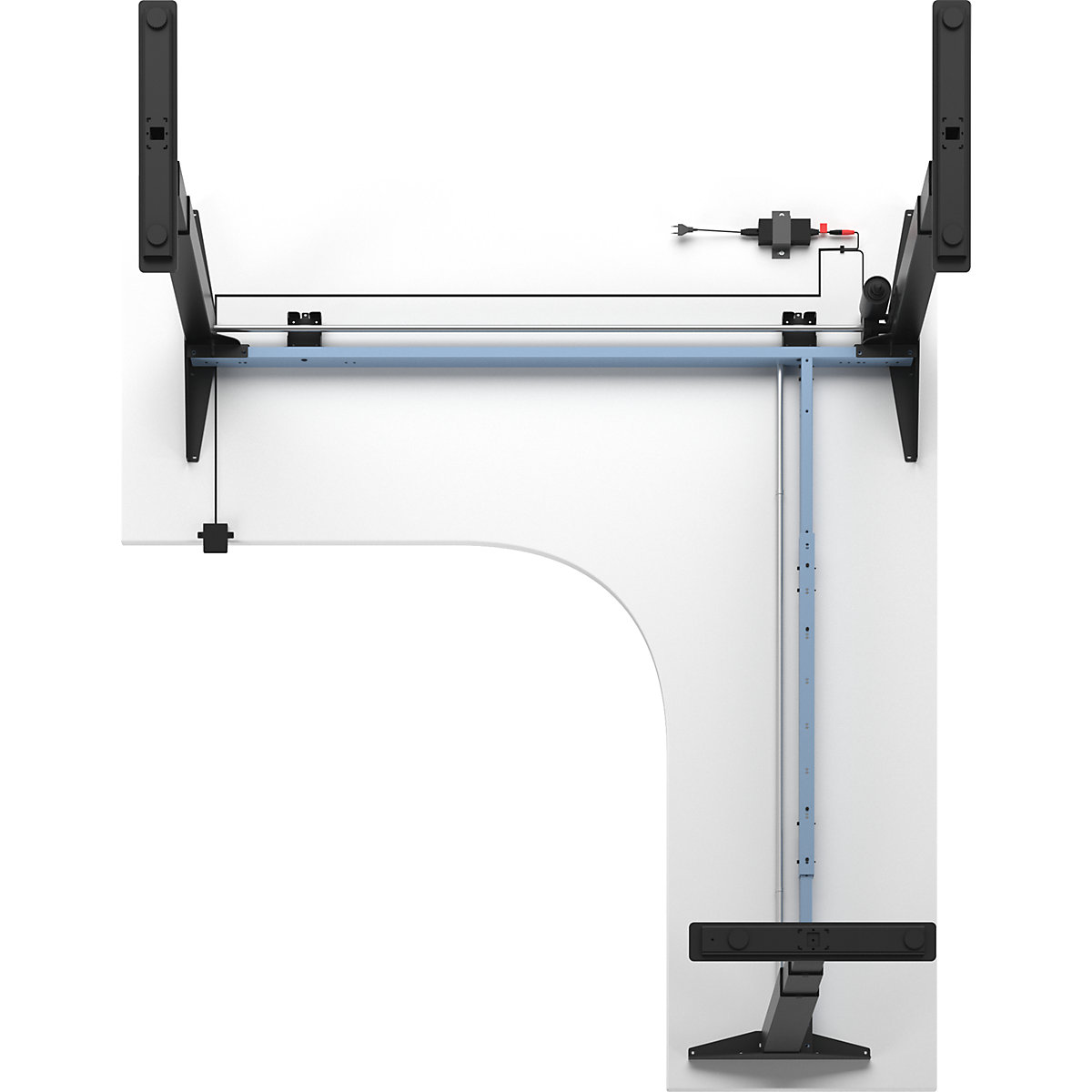 Bureau assis-debout électrique Atlanta (Illustration du produit 5)-4