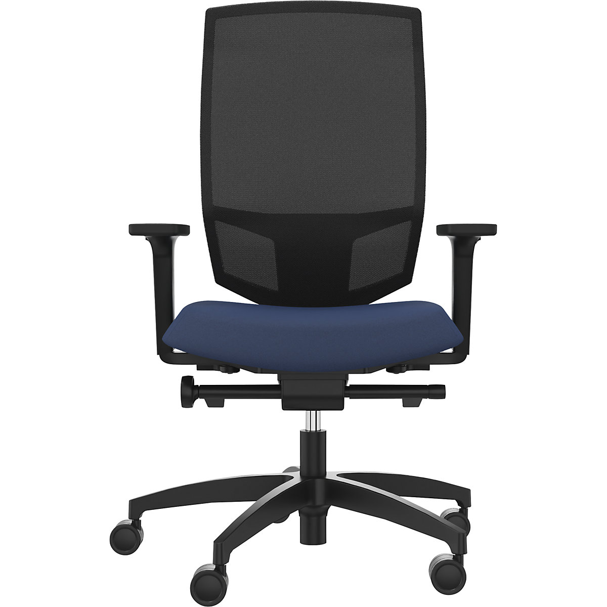 Siège de bureau JUST EVO MESH – Dauphin (Illustration du produit 2)-1