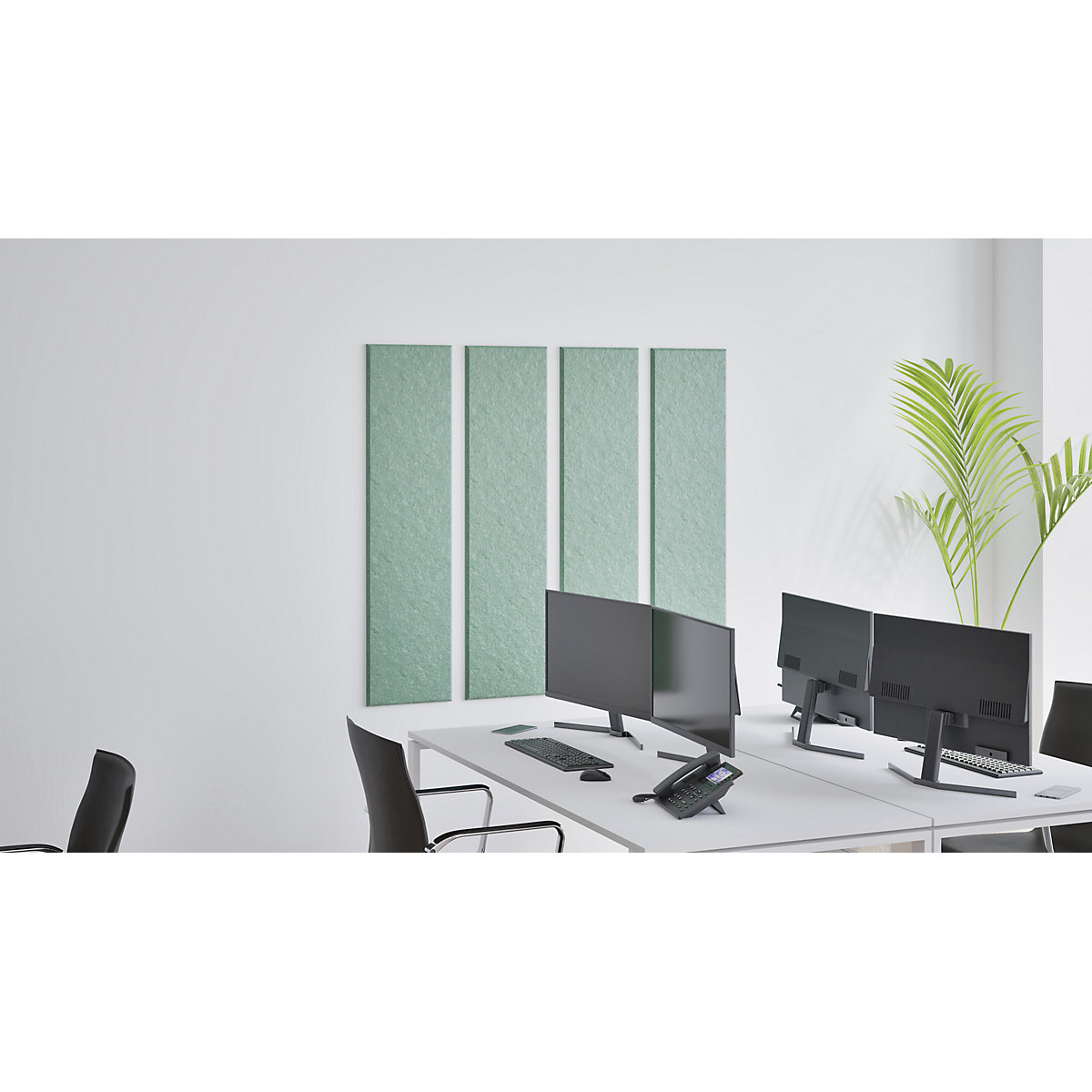 Panneau acoustique mural – eurokraft basic (Illustration du produit 8)-7