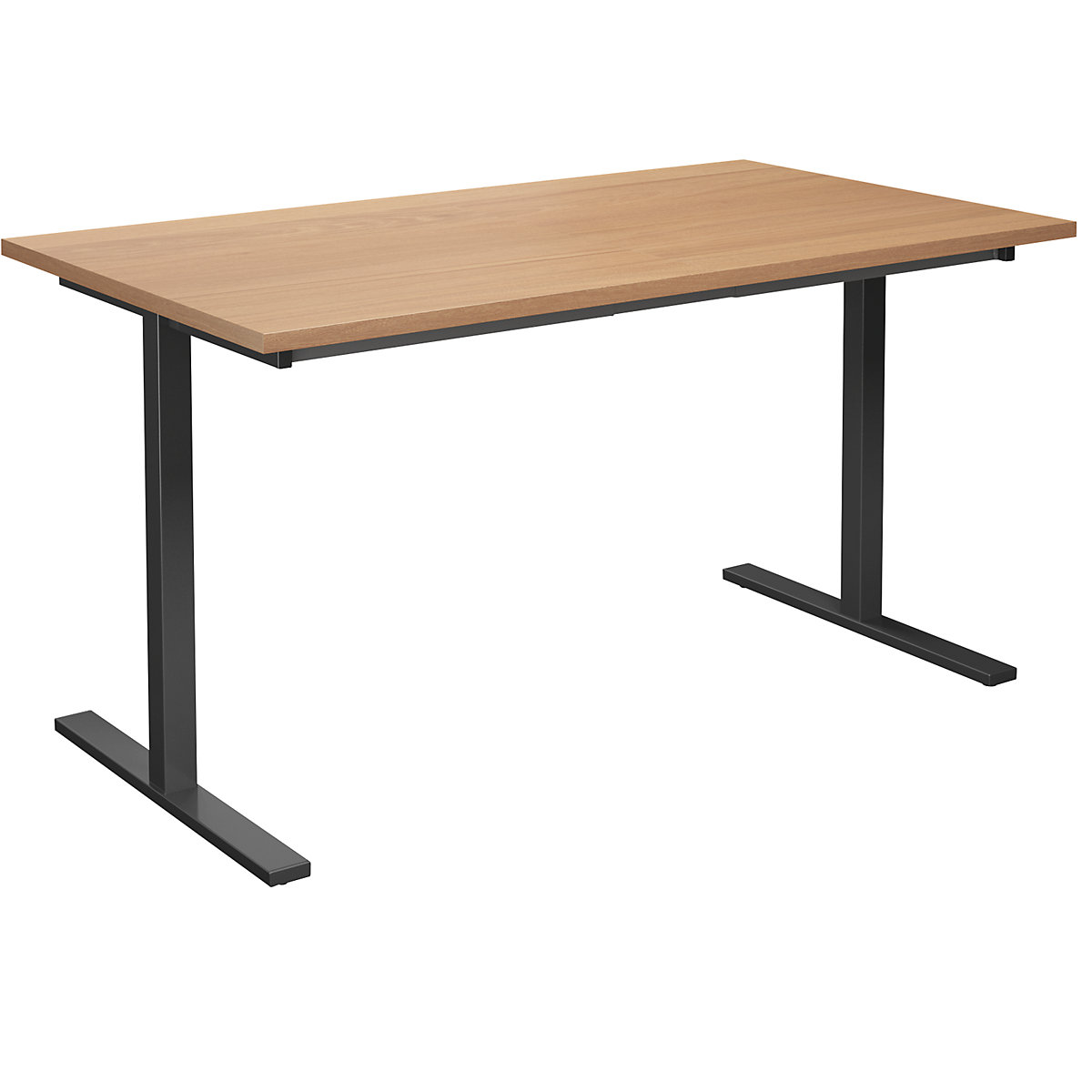 Table polyvalente DUO-T, à plateau droit