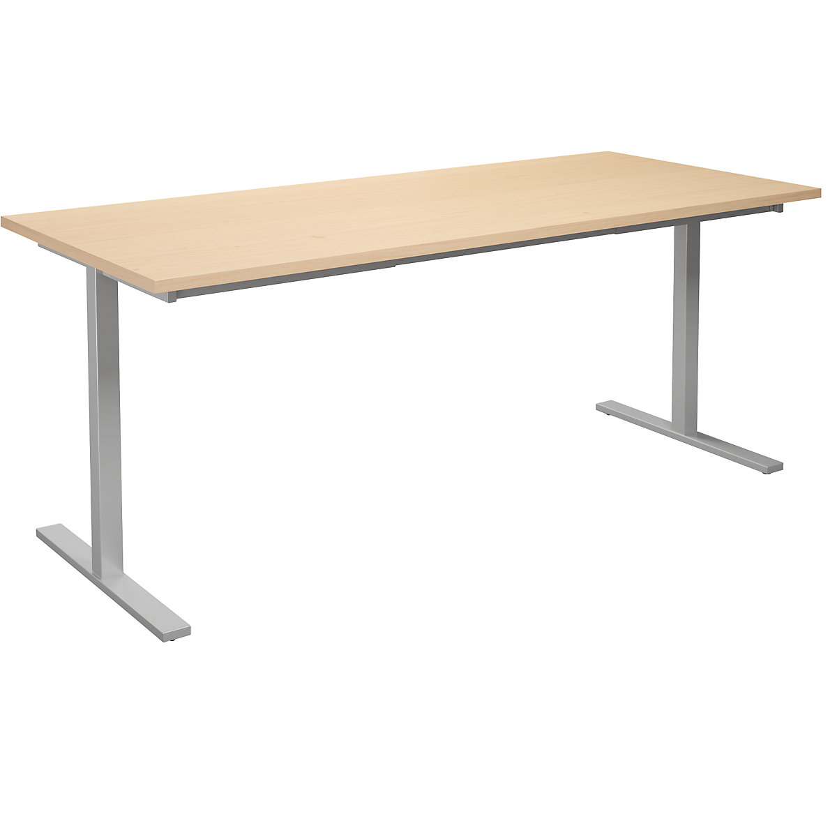 Table polyvalente DUO-T, à plateau droit