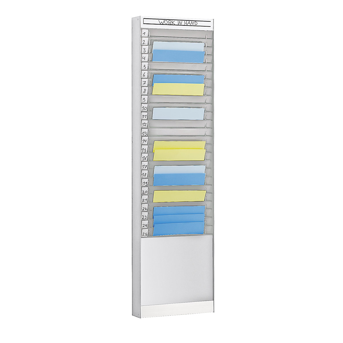 Dokumentensortiertafel 1 X 25 F cher DIN A4 Dokumentenlage Vertikal Dokumentensortiertafel 1 X 25 F cher DIN A4 Dokumentenlage Vertikal