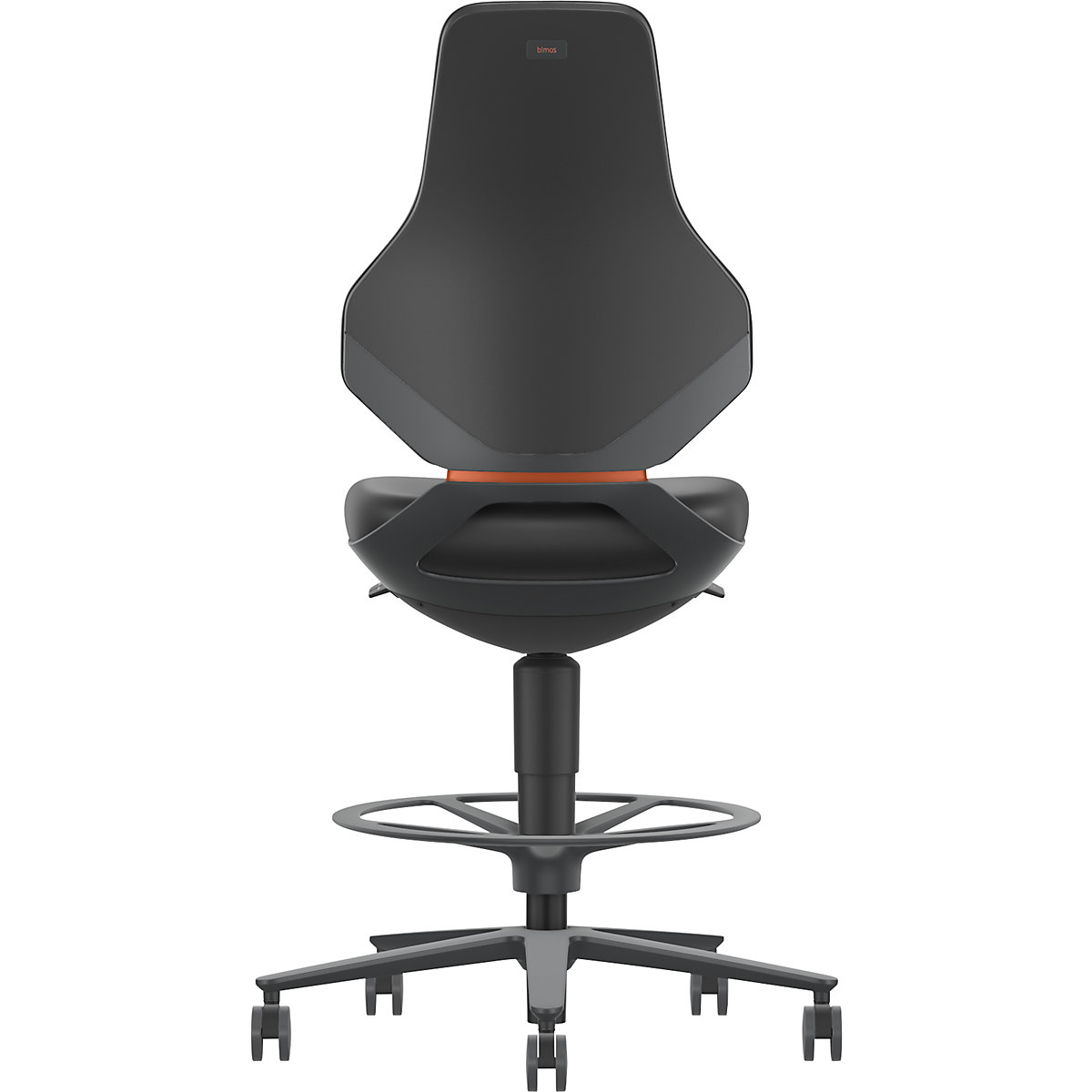 Cadeira de trabalho giratória TEXON para laboratório + produção – bimos (Imagem do produto 9)-8