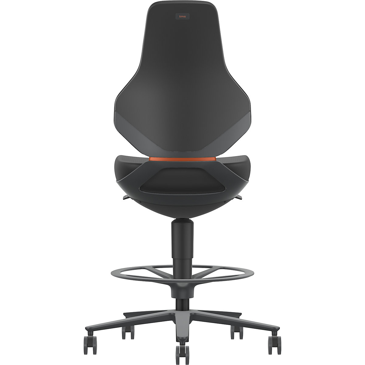 Cadeira de trabalho giratória TEXON para laboratório + produção – bimos (Imagem do produto 8)-7
