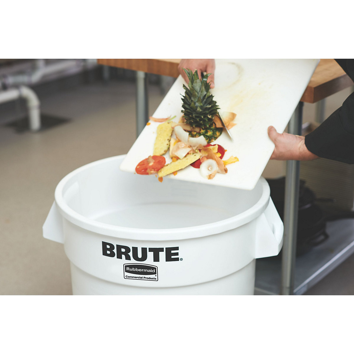 Contentor universal BRUTE®, redondo – Rubbermaid (Imagem do produto 2)-1