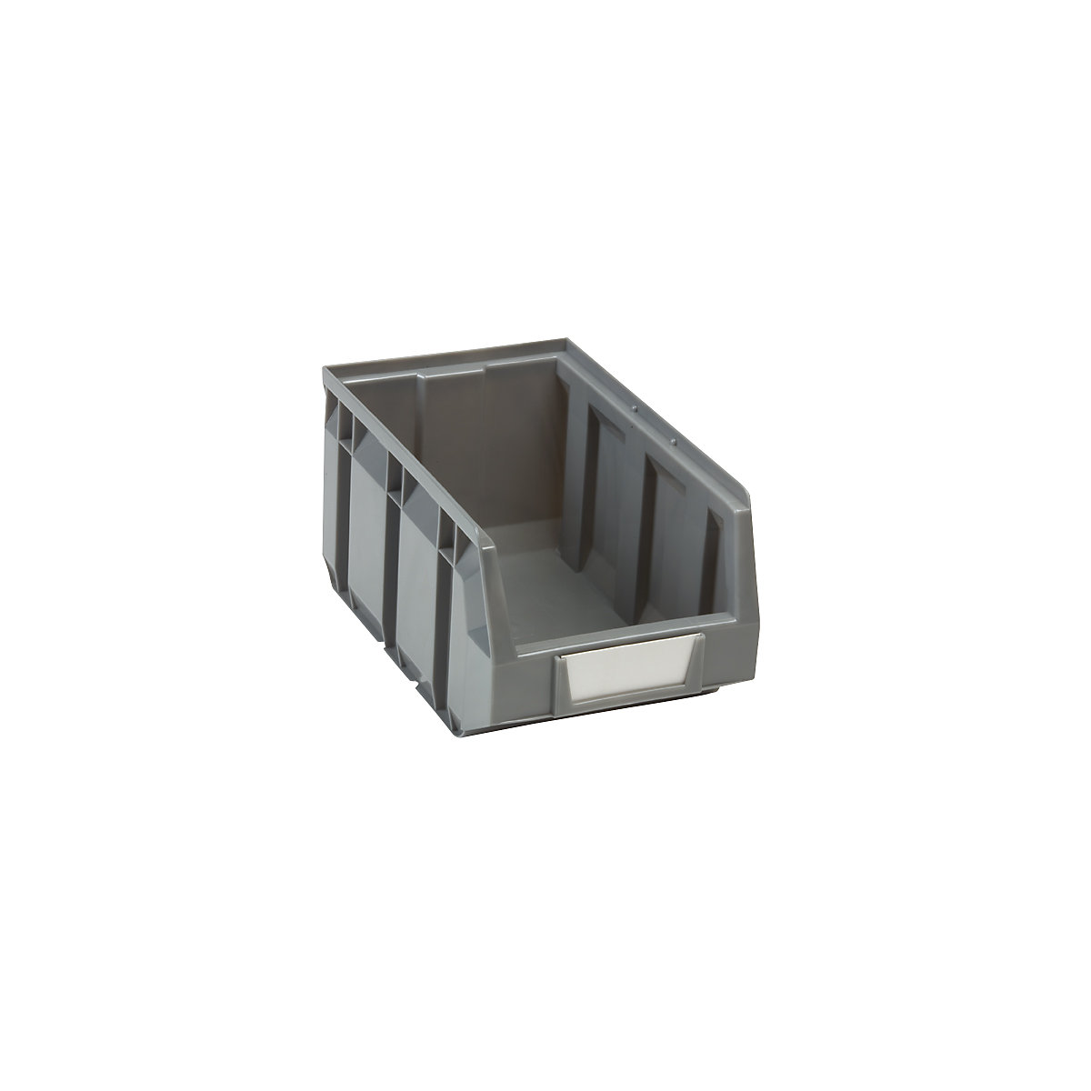 Caixa de armazenagem à vista em polietileno, CxLxA 237 x 144 x 123 mm, cinzento, embalagem 38 unid.-11