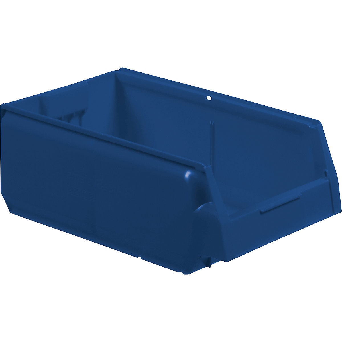 Caixa de armazenagem à vista em polipropileno, CxLxA 400 x 230 x 150 mm, embalagem de 12 unid., azul-5