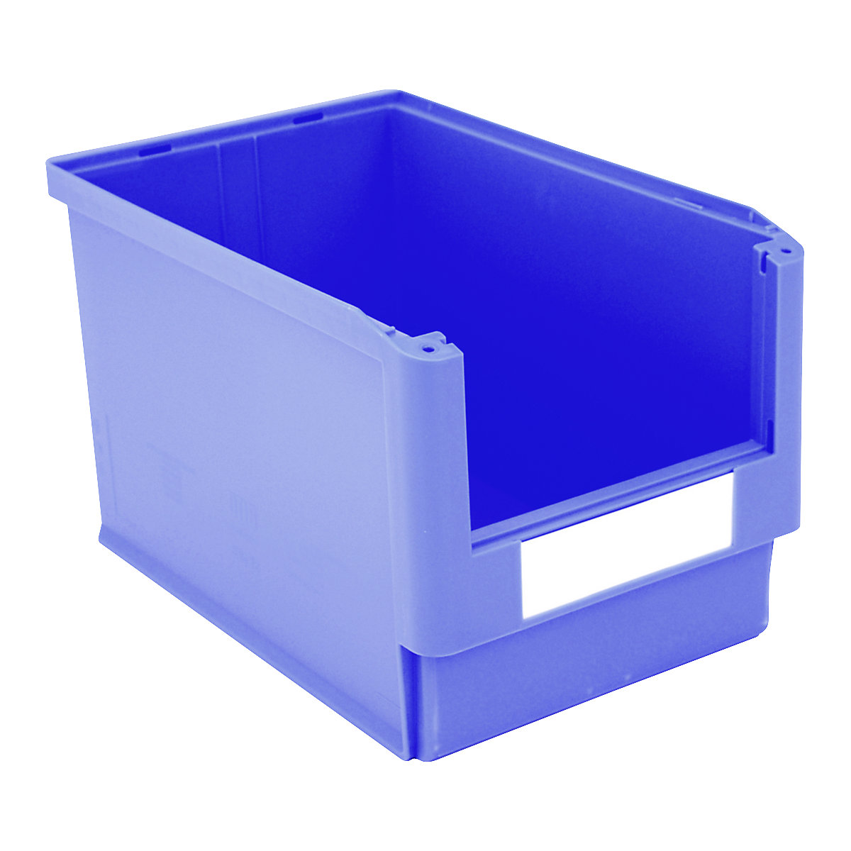 Caixa de armazenagem à vista – BITO, CxLxA 500 x 313 x 300 mm, embalagem de 4 unid., azul-3