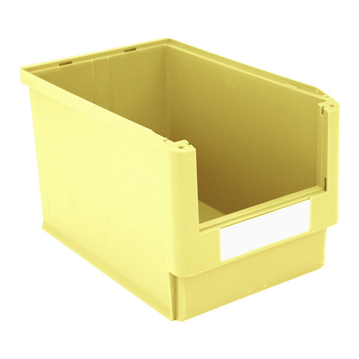 Caixa de armazenagem à vista – BITO, CxLxA 500 x 313 x 300 mm, embalagem de 4 unid., amarelo-4