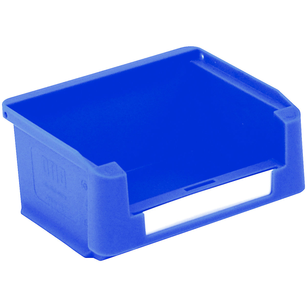 Caixa de armazenagem à vista – BITO, CxLxA 85 x 102 x 50 mm, embalagem de 60 unid., azul-2