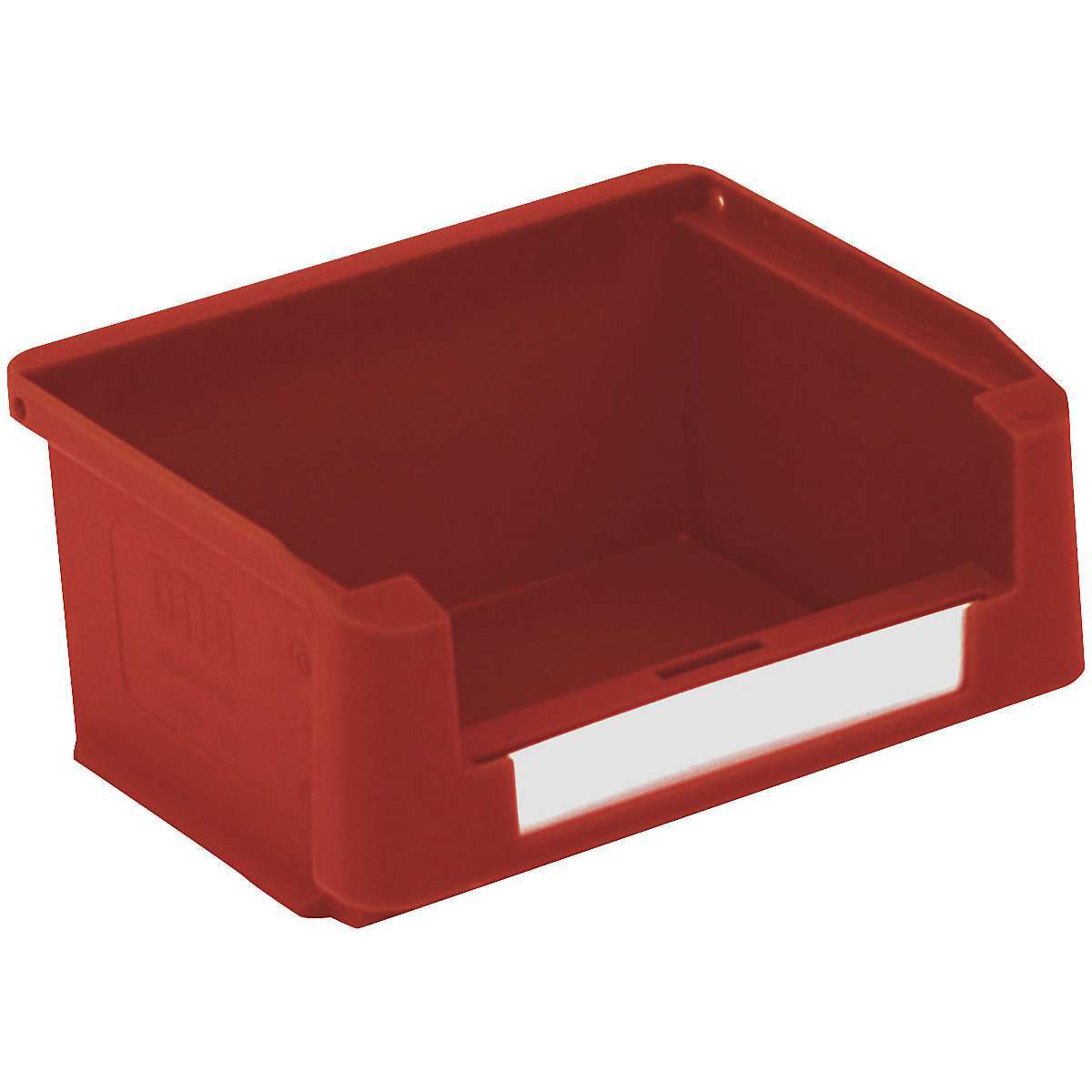 Caixa de armazenagem à vista – BITO, CxLxA 85 x 102 x 50 mm, embalagem de 60 unid., vermelho-3