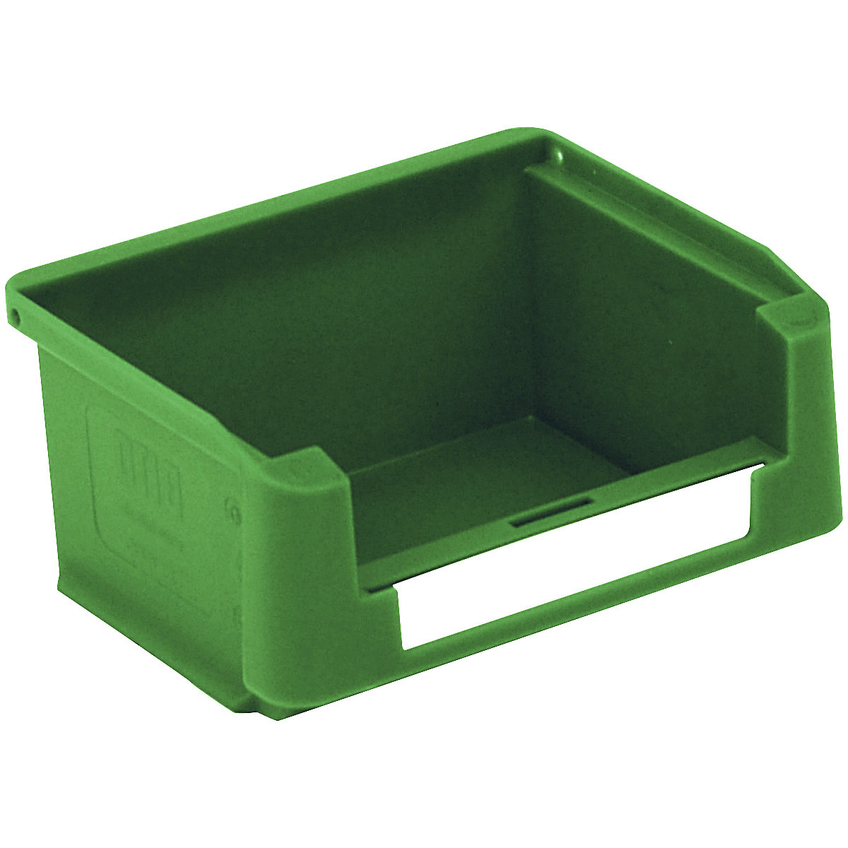 Caixa de armazenagem à vista – BITO, CxLxA 85 x 102 x 50 mm, embalagem de 60 unid., verde-4