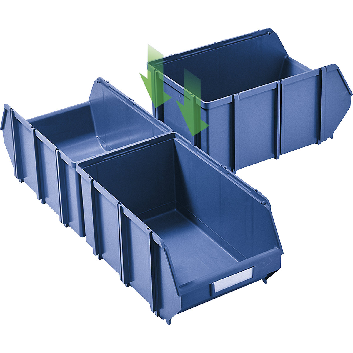 Caixa de armazenagem à vista, suporte próprio (Imagem do produto 3)-2
