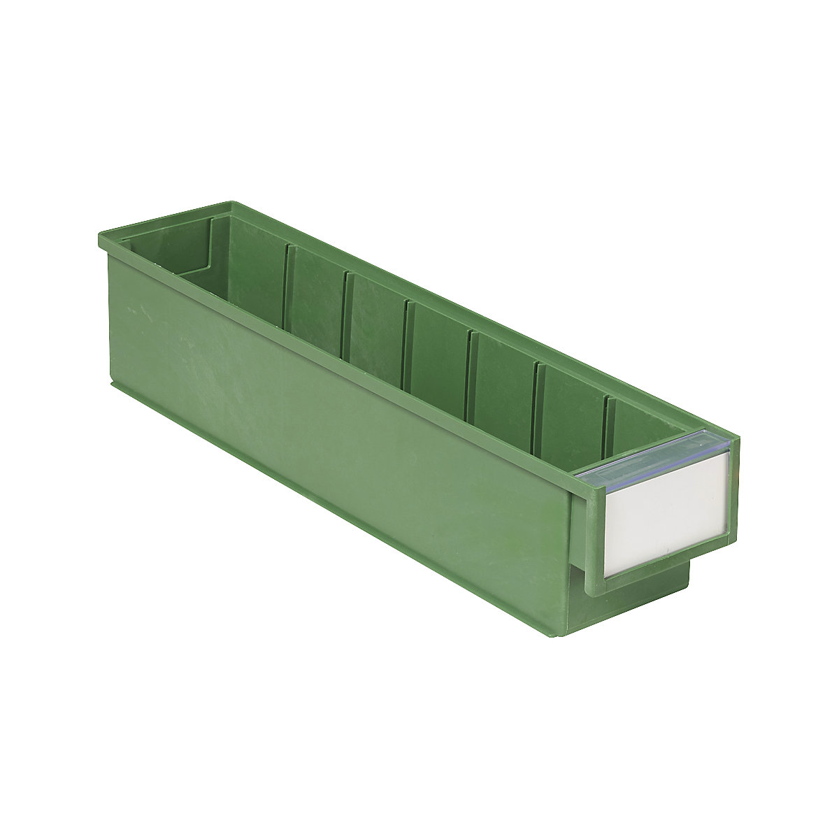 Caixa para estante BiOX – Treston, verde, CxLxA 400 x 90 x 82 mm, embalagem de 30 unid.-2