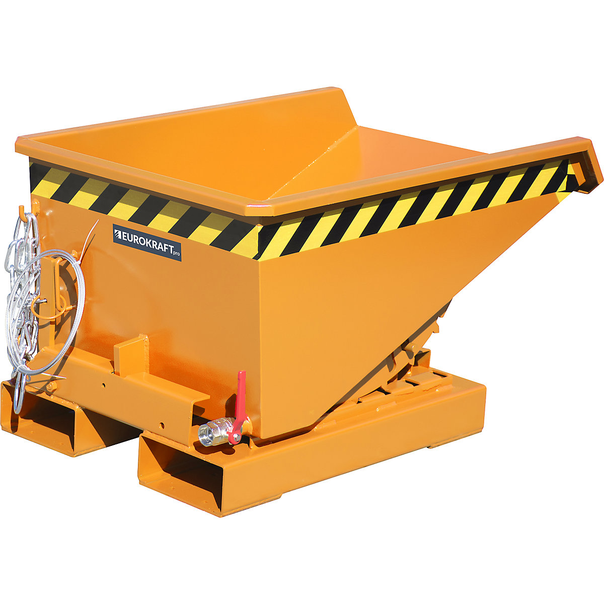 Recipiente basculante Mini para aparas - eurokraft pro
