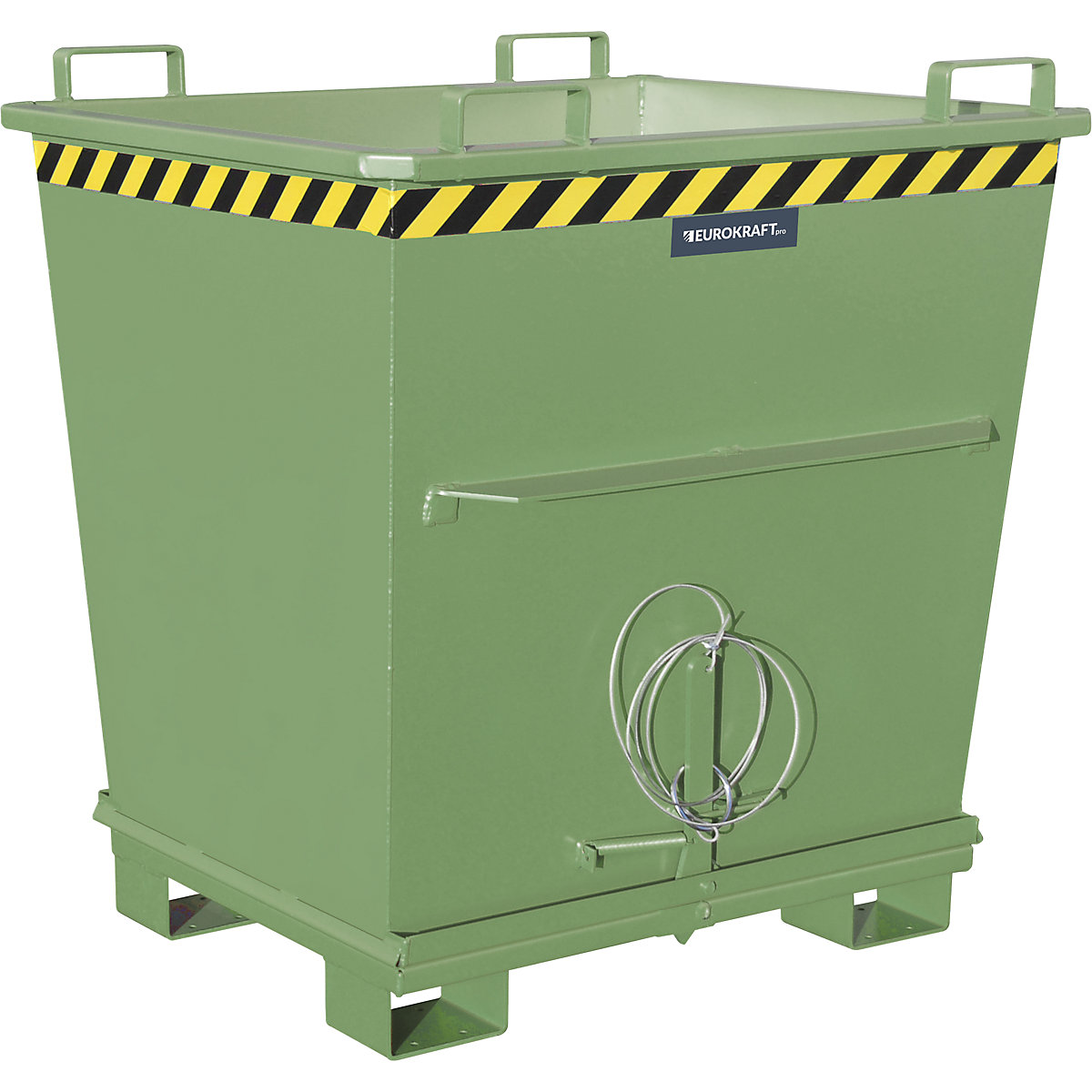 Recipiente cónico com fundo de abrir – eurokraft pro