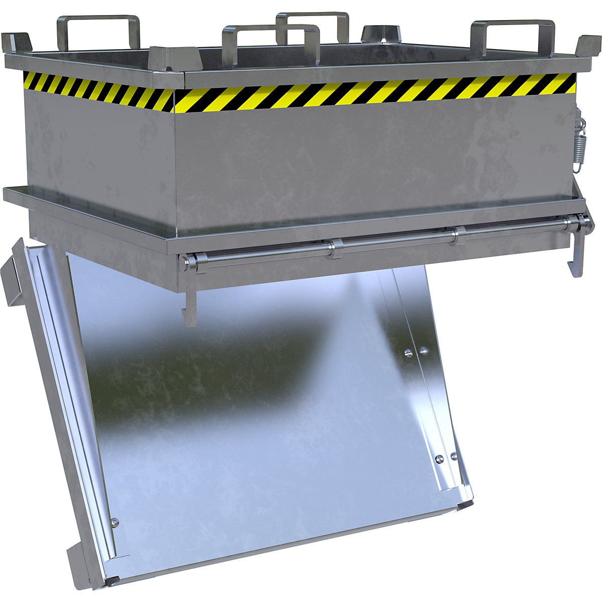 Recipiente com fundo de abrir – eurokraft pro (Imagem do produto 4)-3
