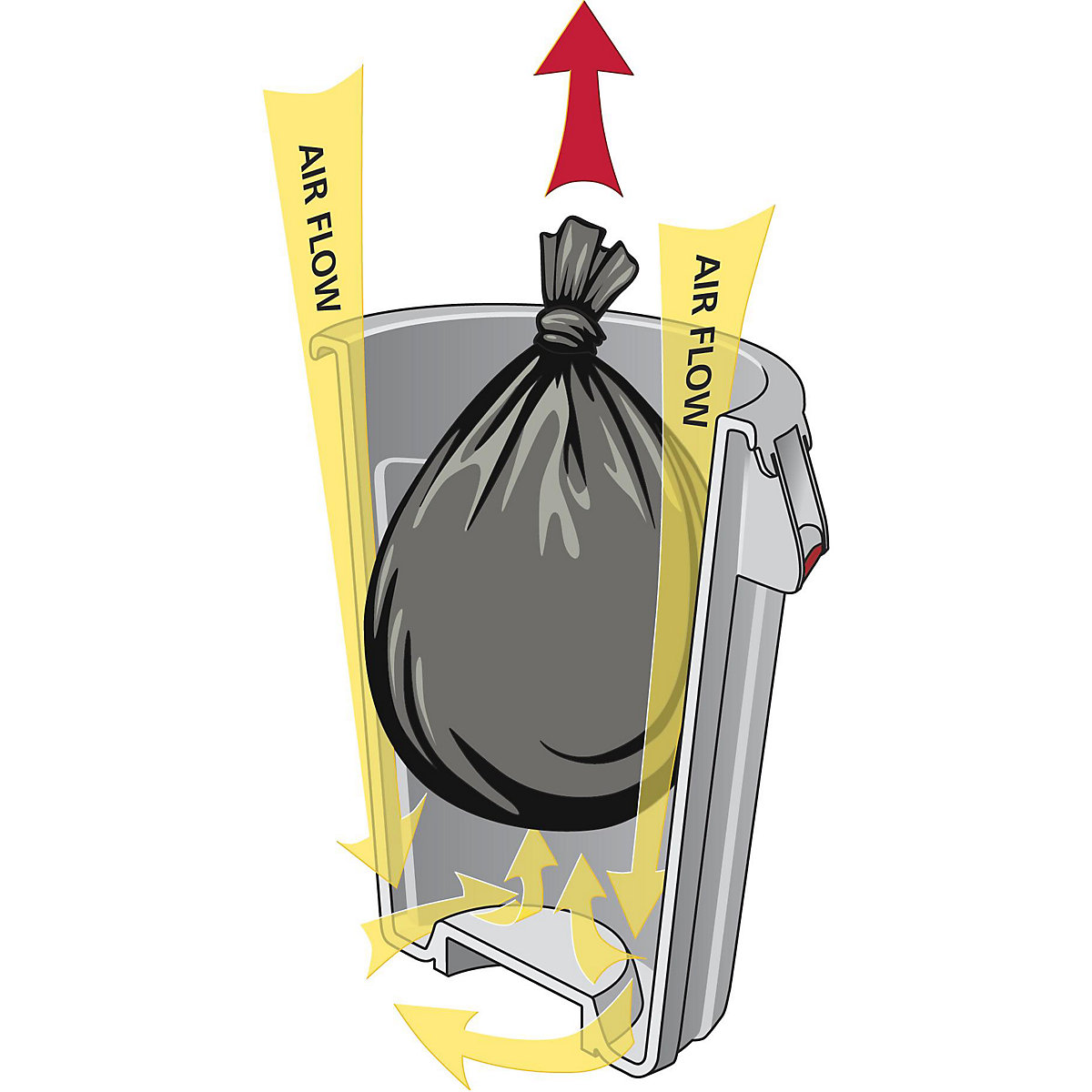 Contenedor universal BRUTE®, redondo – Rubbermaid (Imagen del producto 7)-6