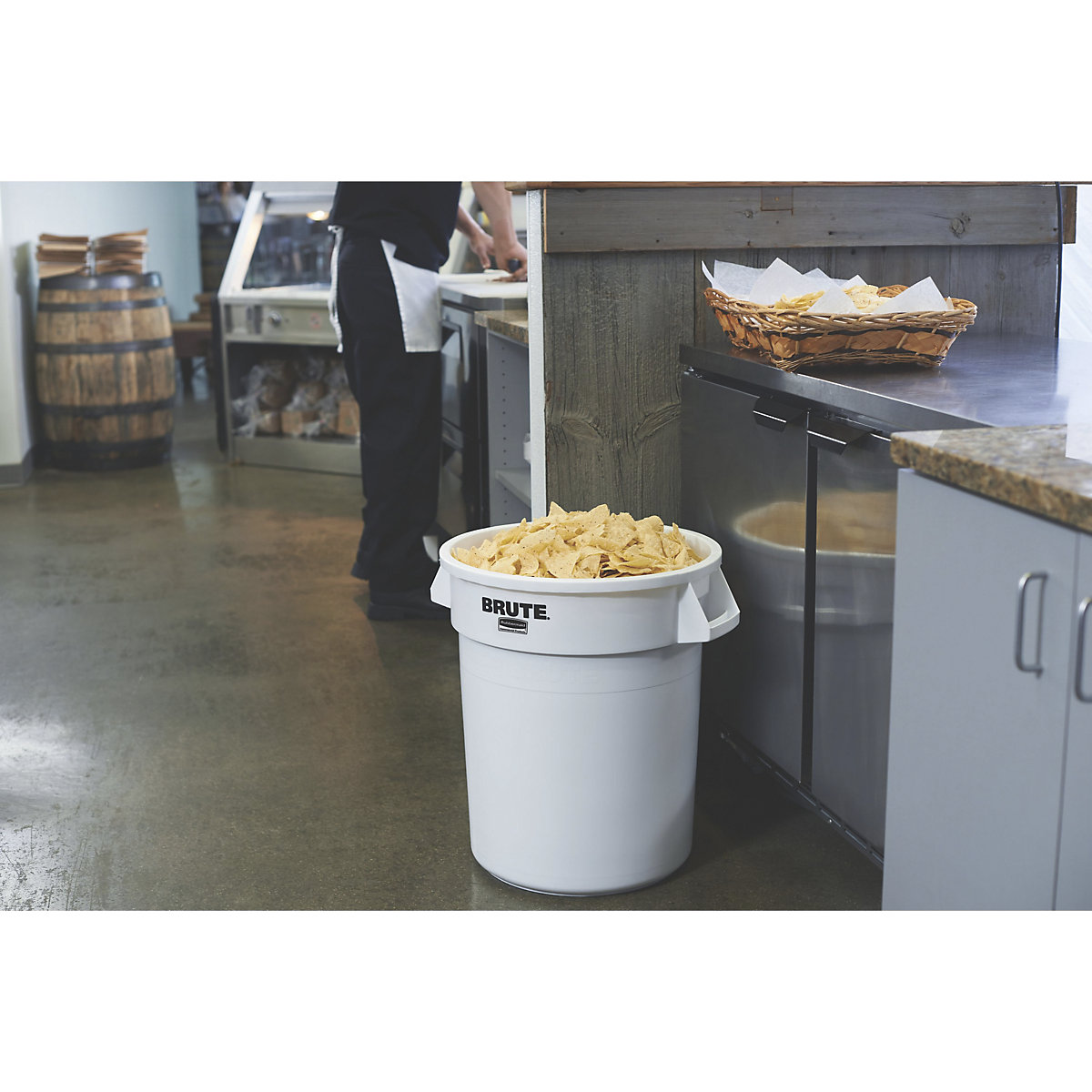 Contenedor universal BRUTE®, redondo – Rubbermaid (Imagen del producto 2)-1