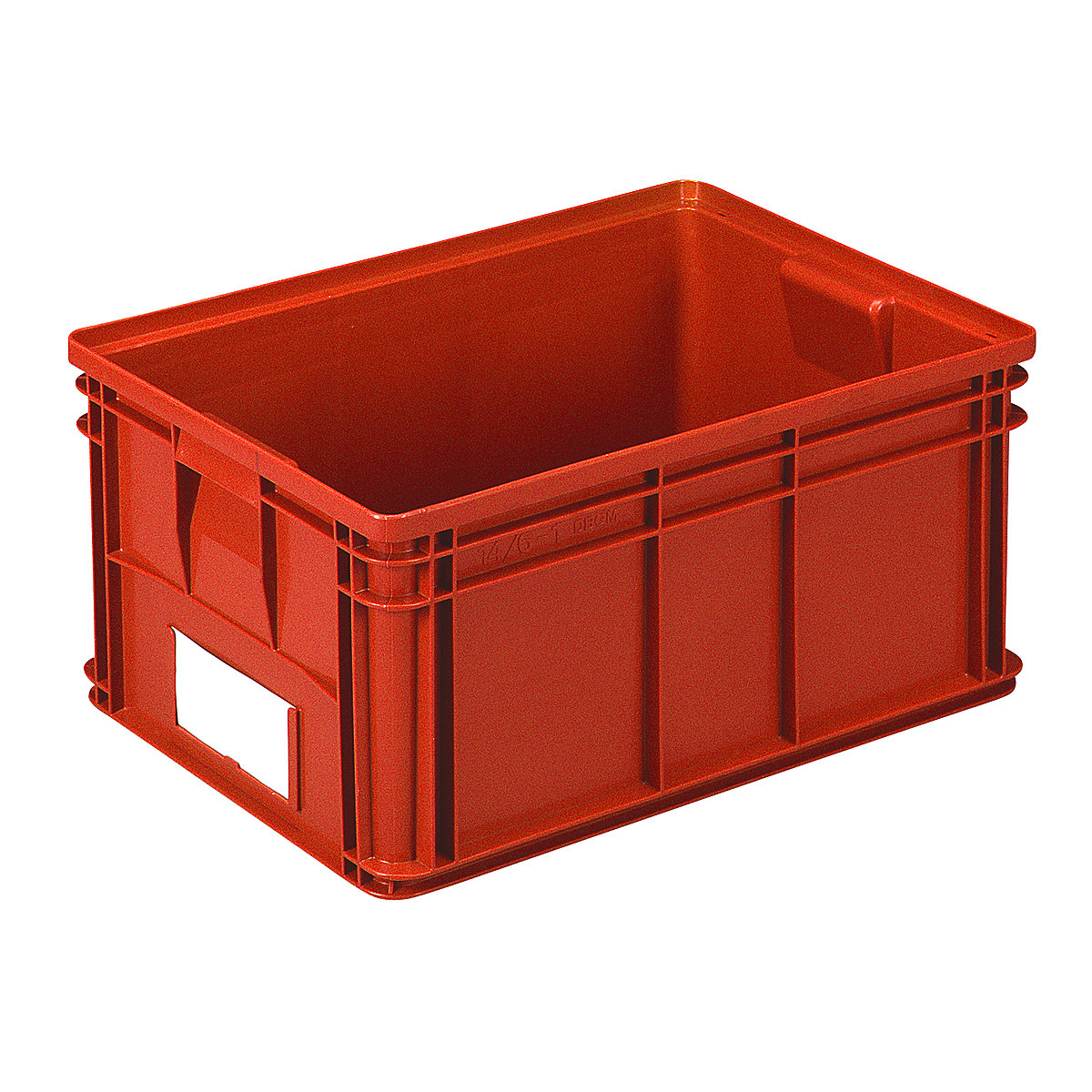 Caja apilable de transporte