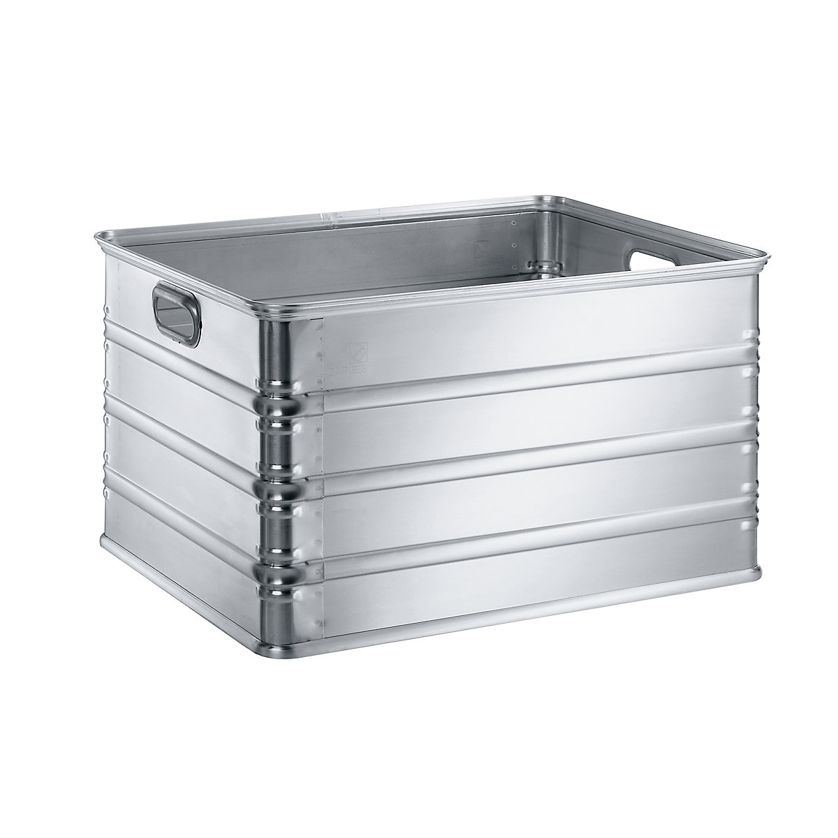 Caja de transporte y caja apilable de aluminio – ZARGES: capacidad 155 l