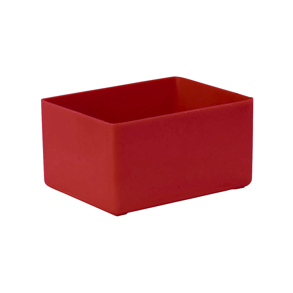 Caja para insertar en cajones, L x A x H 106 x 80 x 54 mm, UE 16 unidades, rojo-3
