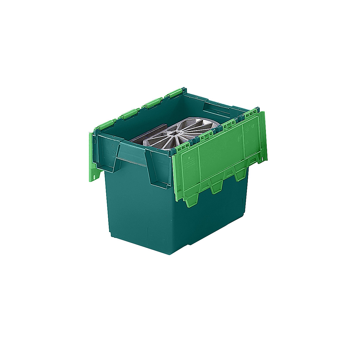 Recipiente apilable reutilizable KAIMAN