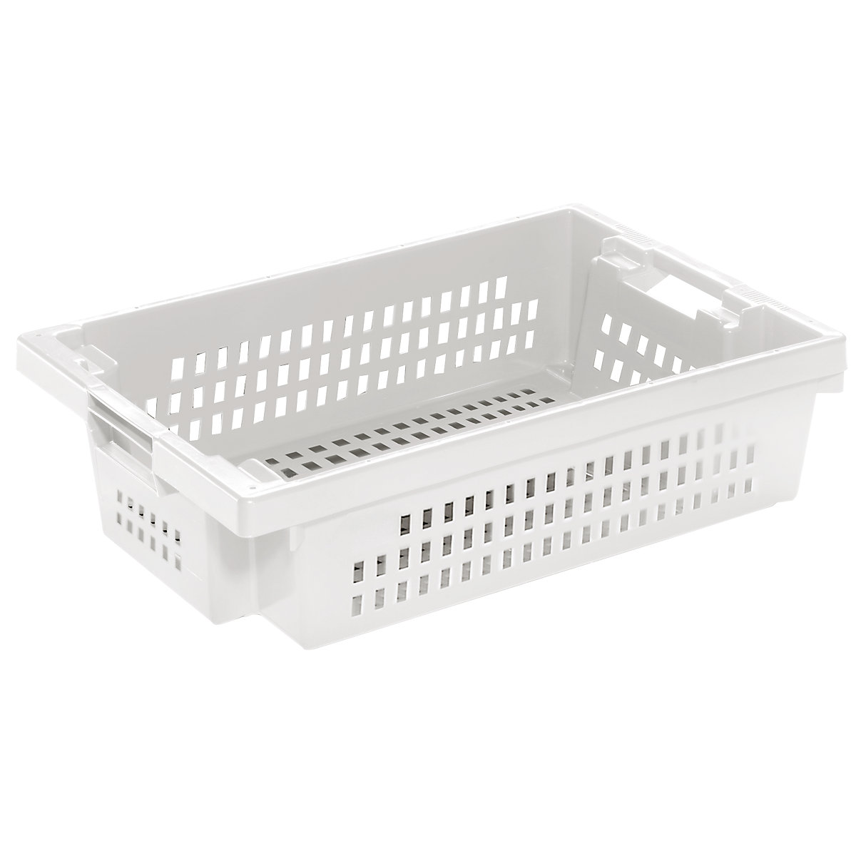 Recipientes apilables por giro de PEAD