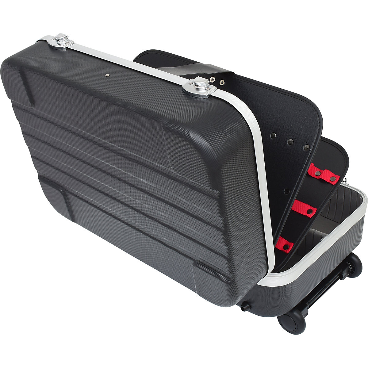 Maletín de carcasa dura de ABS con trolley telescópico – KS Tools (Imagen del producto 4)-3