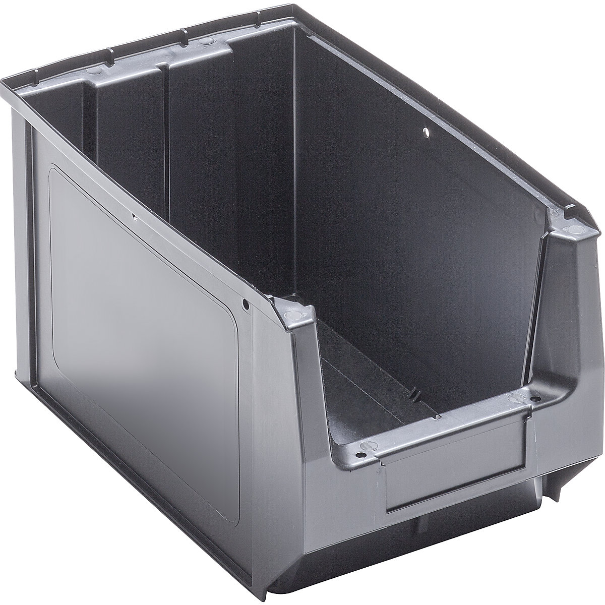 Caja visualizable ESD – mauser, de polipropileno, L x A x H 350 x 210 x 200 mm, UE 10 unid.-4