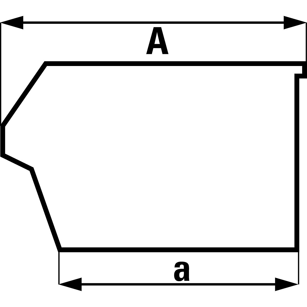 Caja visualizable de poliestireno: L x A x H 160 x 102 x 75 mm, UE 32 unid.