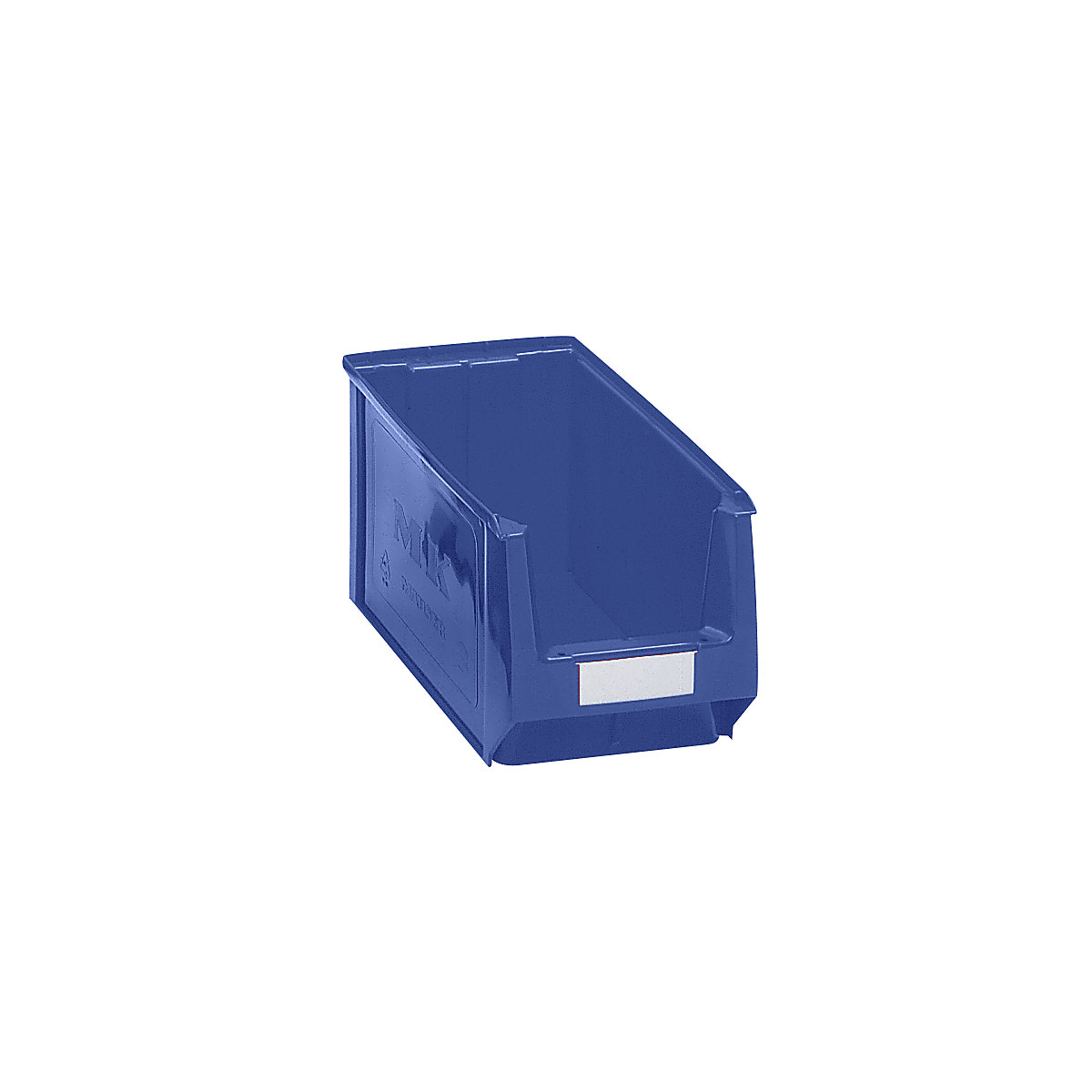 Caja visualizable de polietileno – mauser, L x A x H 350 x 210 x 200 mm, azul, UE 10 unidades-6