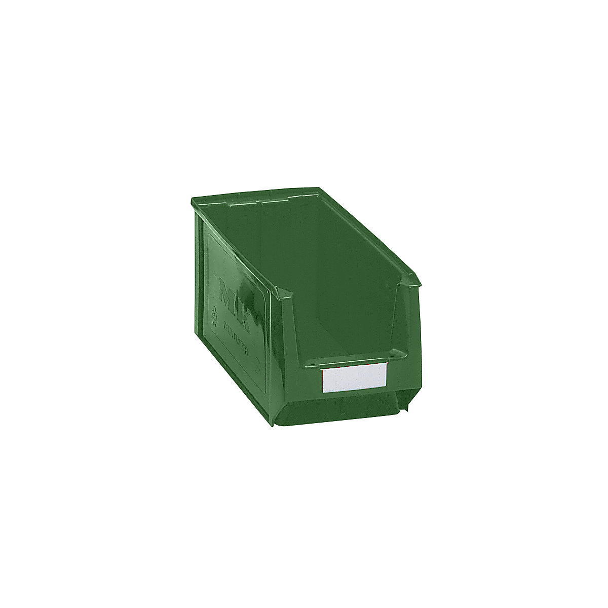 Caja visualizable de polietileno – mauser, L x A x H 350 x 210 x 200 mm, verde, UE 10 unidades-8
