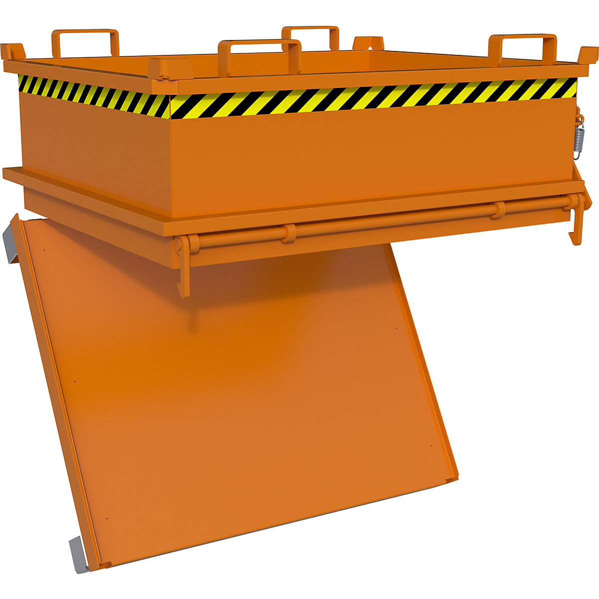Contenedor con trampilla – eurokraft pro (Imagen del producto 2)-1