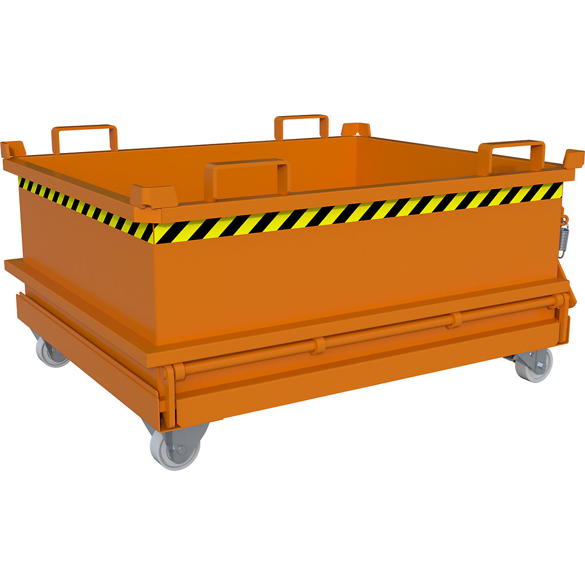 Contenedor con trampilla – eurokraft pro (Imagen del producto 3)-2