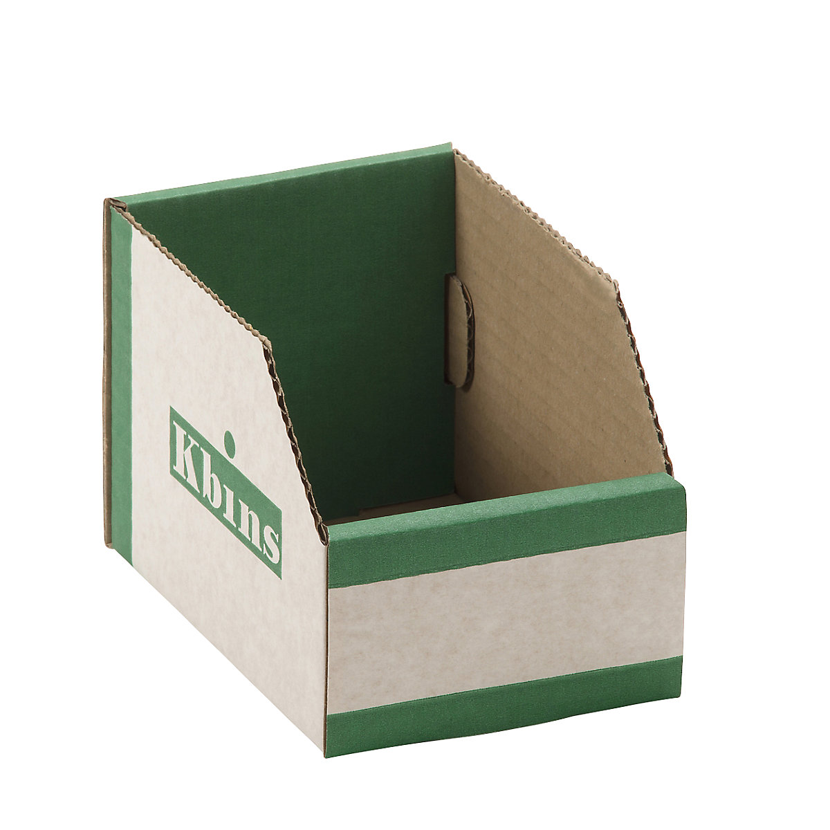 Caja de cartón para estanterías