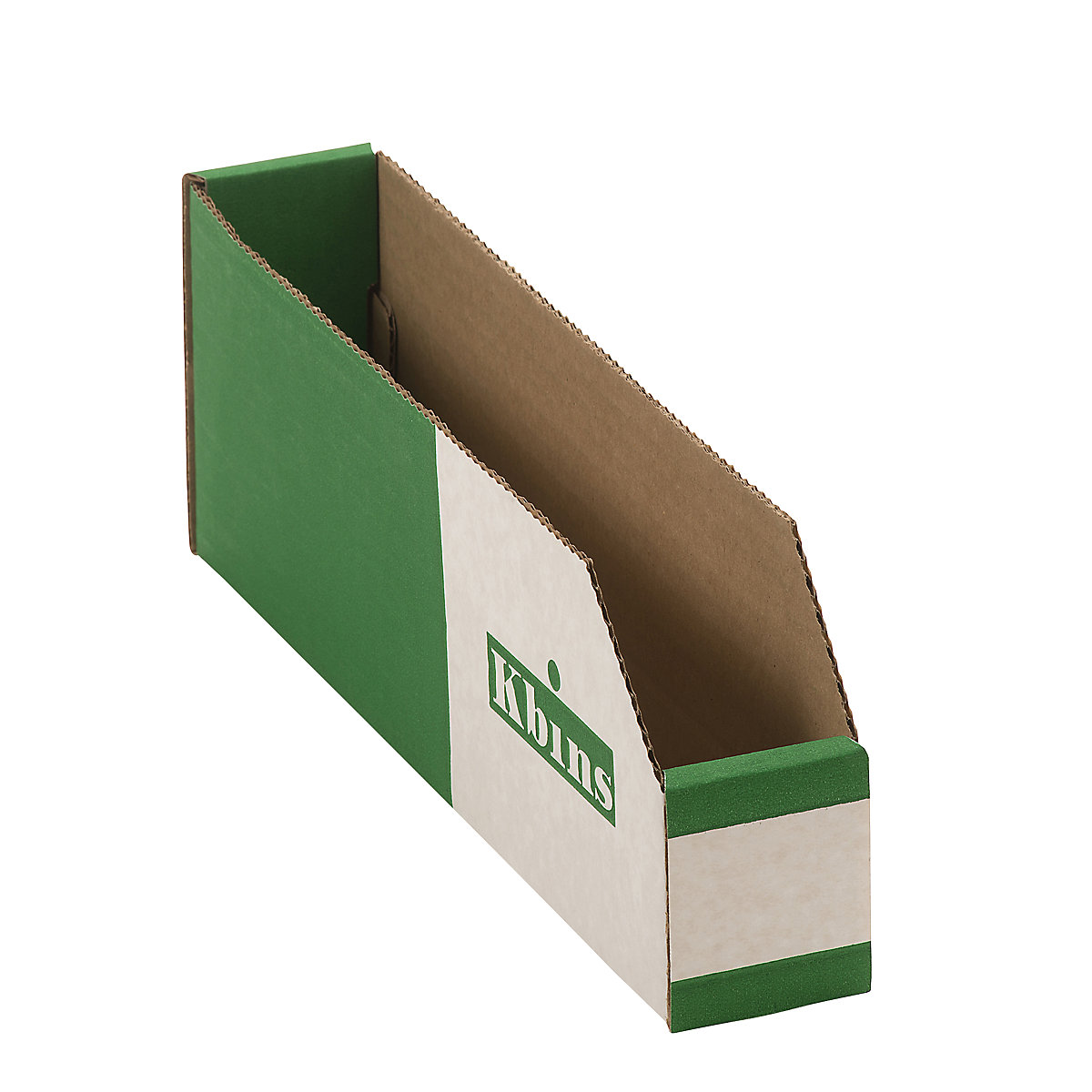 Caja de cartón para estanterías
