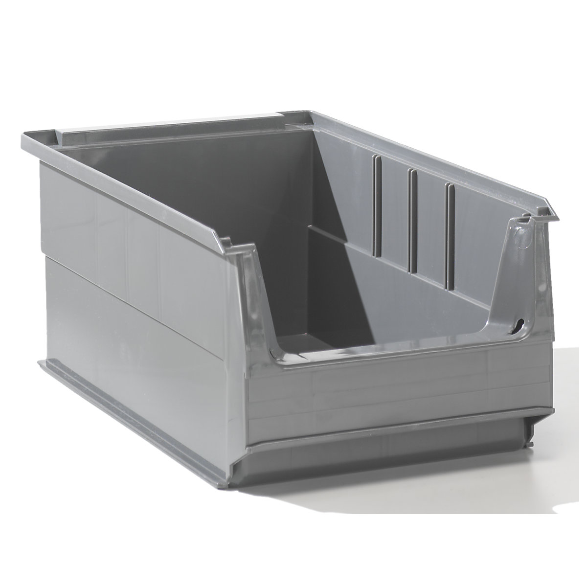 Caja visualizable de PE reciclado
