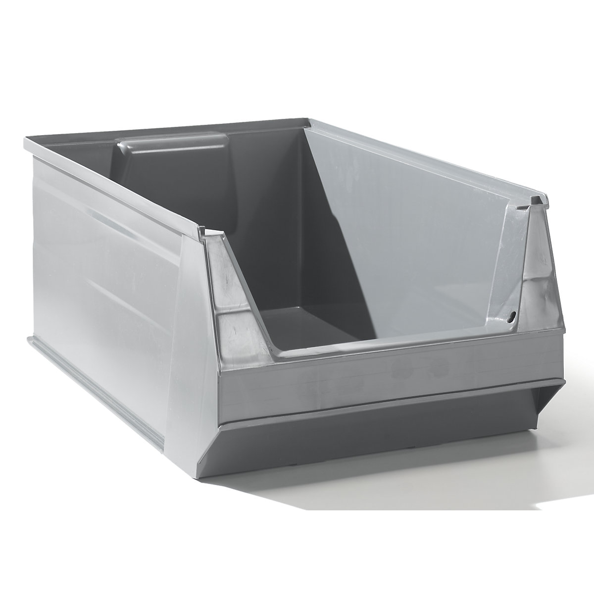 Caja visualizable de PE reciclado