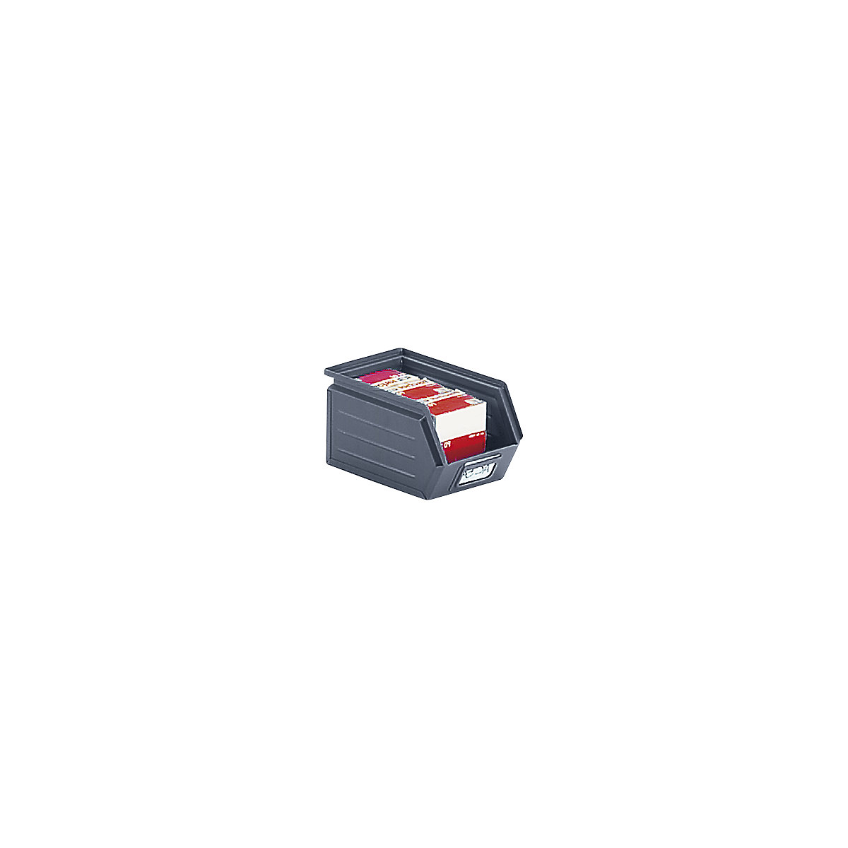 Caja visualizable de chapa de acero