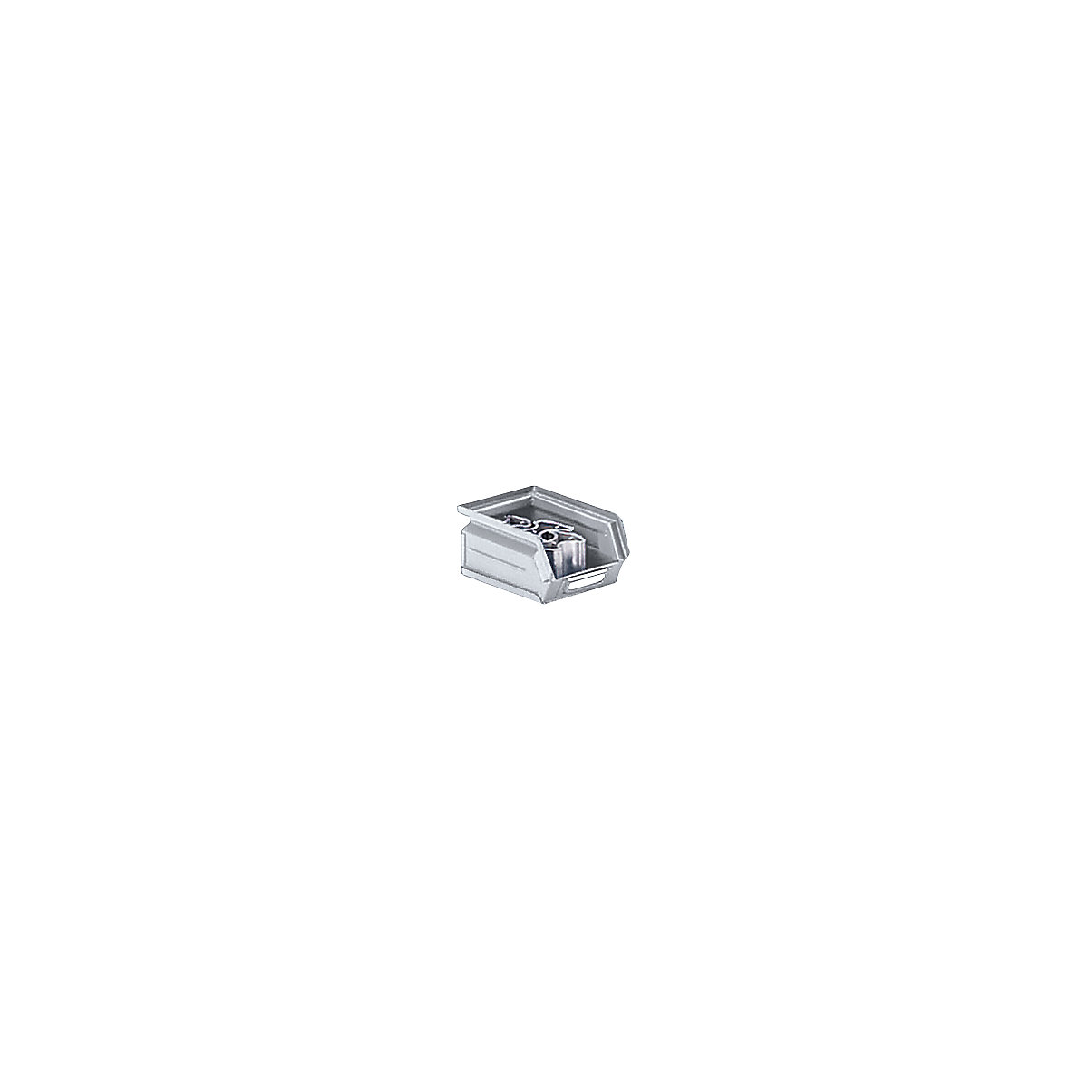 Caja visualizable de chapa de acero