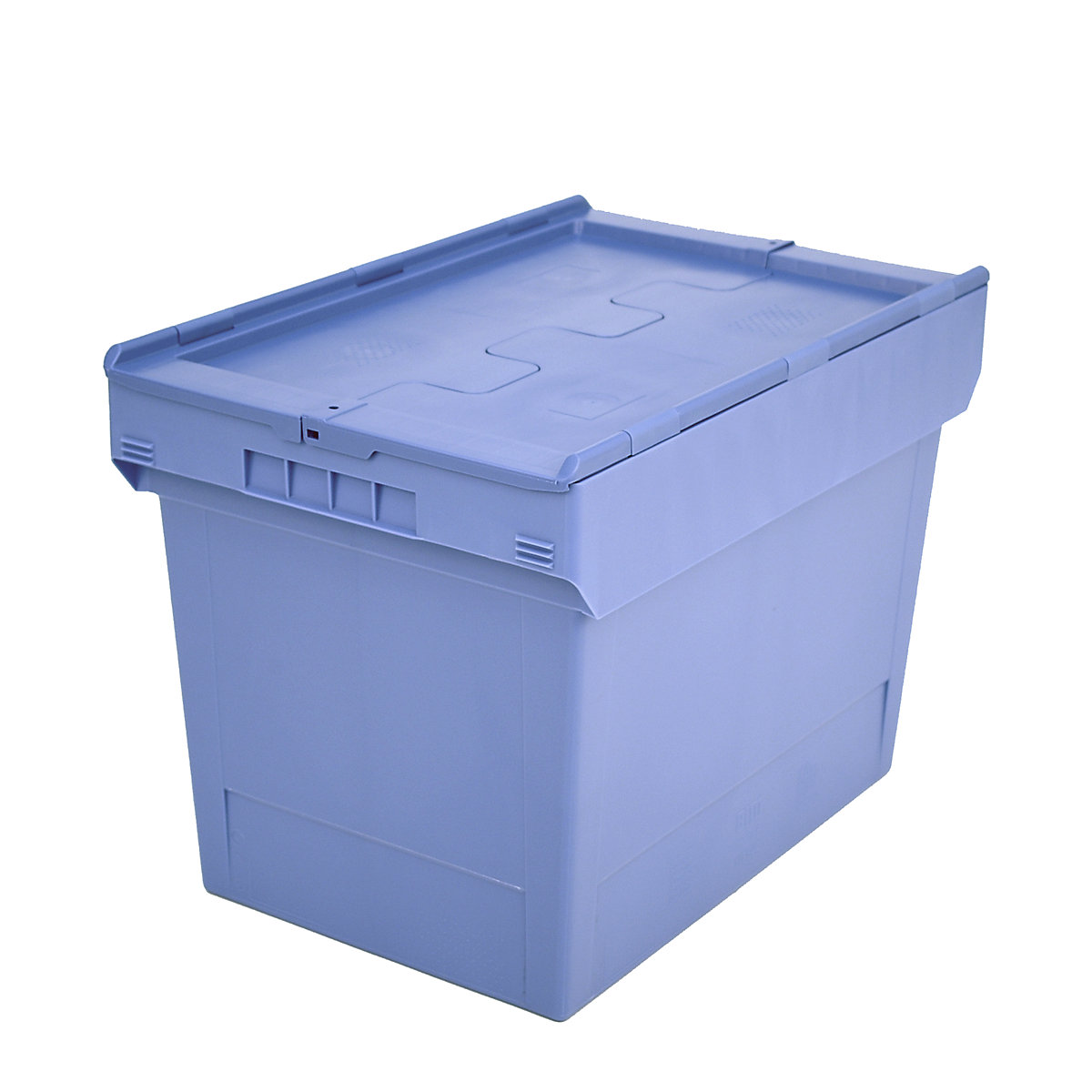 Recipiente apilable reutilizable con tapa abatible &ndash; BITO